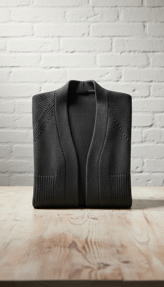 Knitwear Cardigan in a new setting
